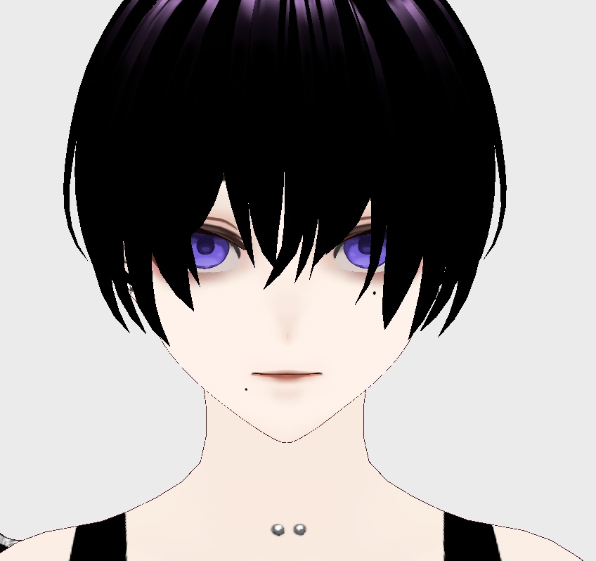 【VRM】-『黑乃』kurono- アバター vroid制作