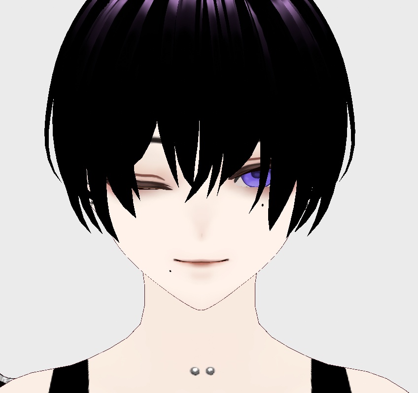 【VRM】-『黑乃』kurono- アバター vroid制作