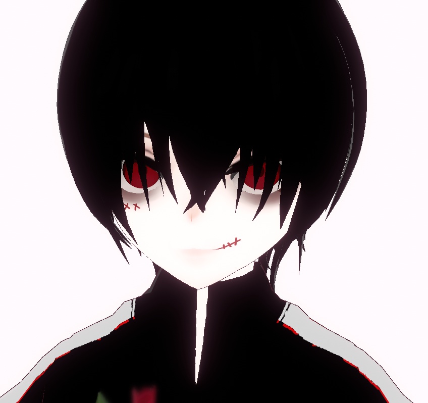 【VRM】- 『No.1992』- アバター vroid制作