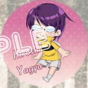 柳生缶バッジ