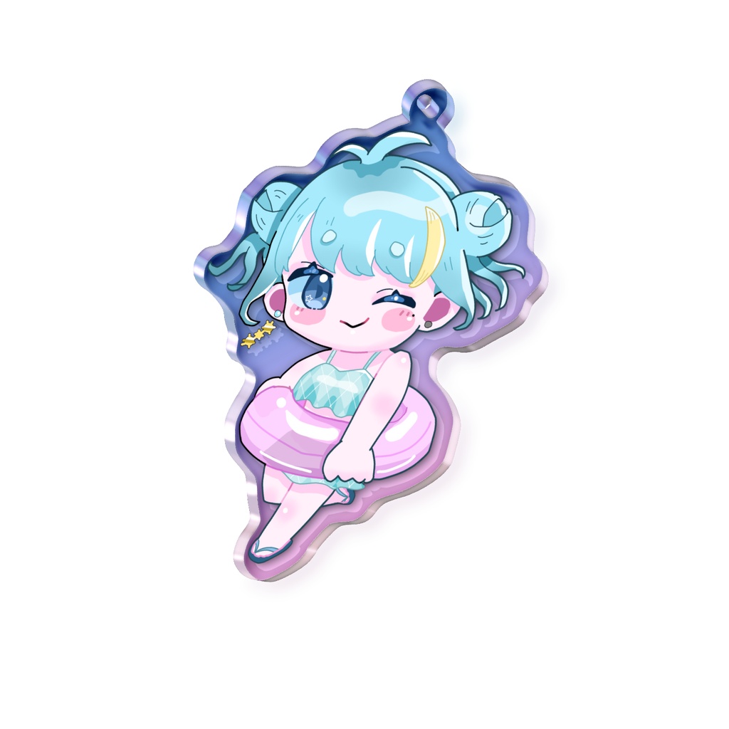 【夏】オーロラ水着だいふく