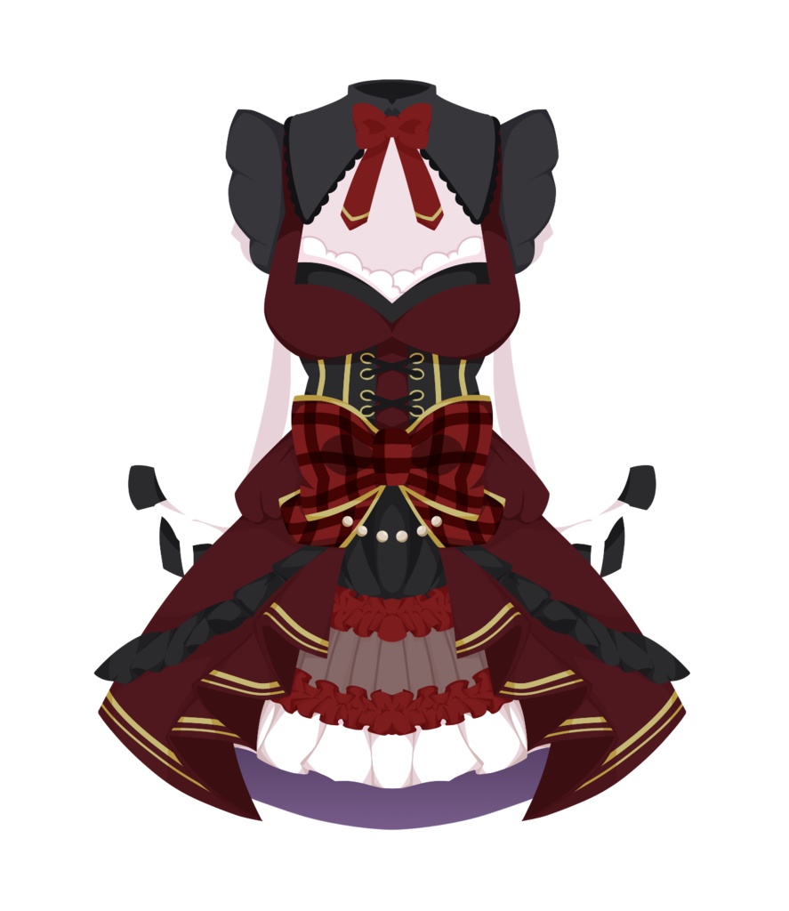 ベニカフォンセ衣装アクリルキーホルダー~アイドル衣装~