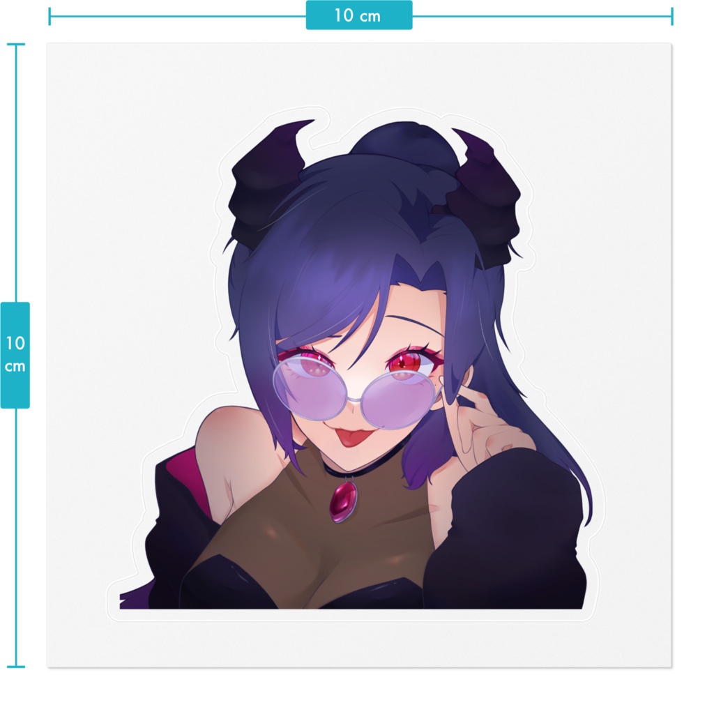 ベニカフォンセステッカー~パリピちゃん~