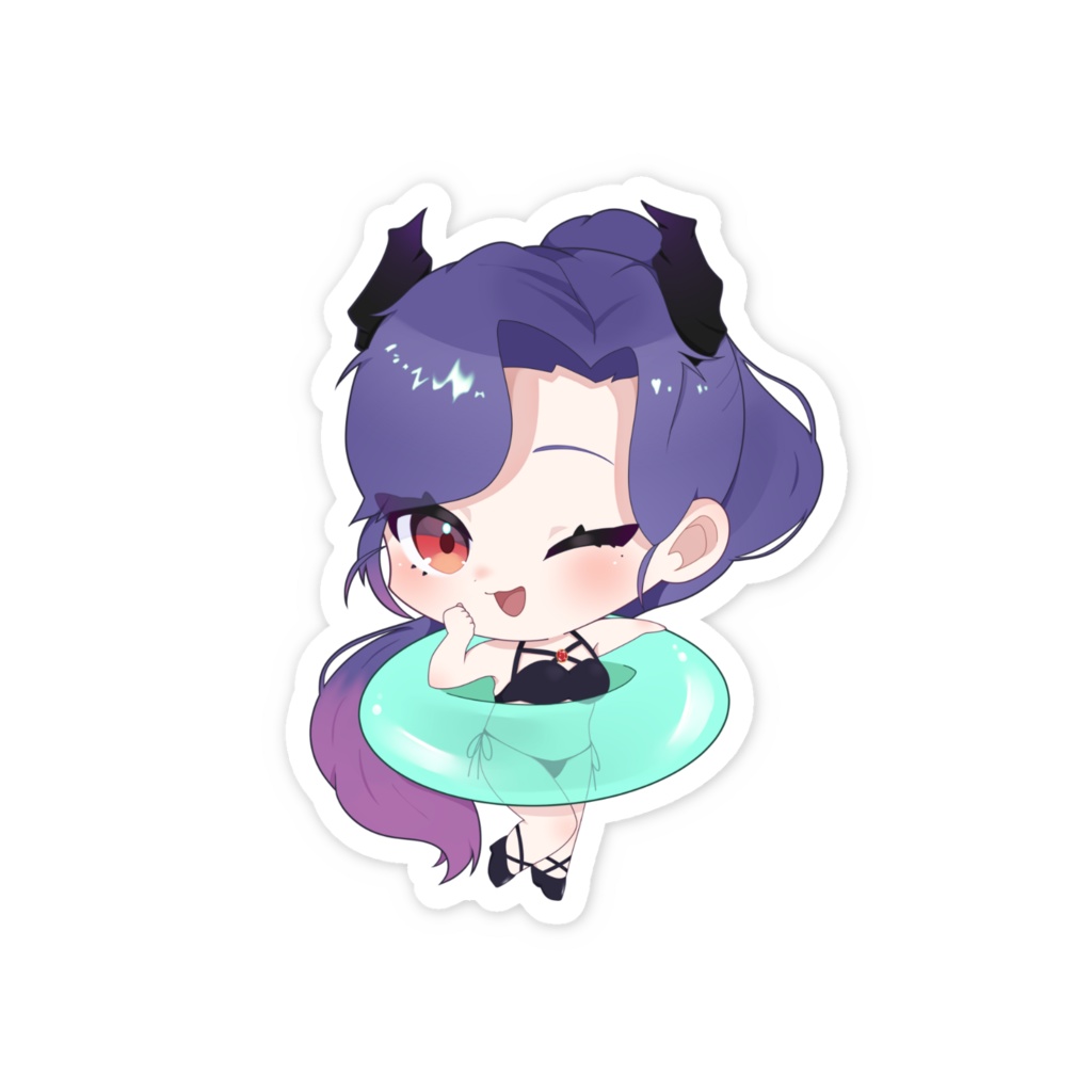 ベニカフォンセ~スマホステッカー水着Ver.~