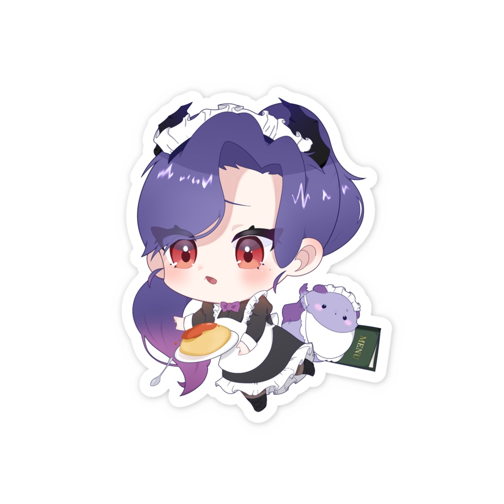 ベニカフォンセ~スマホステッカーメイド服Ver.~