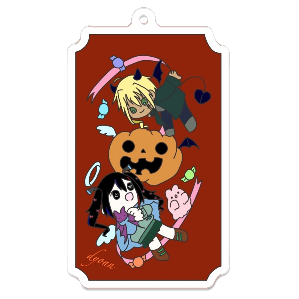 ハロウィンアクキー