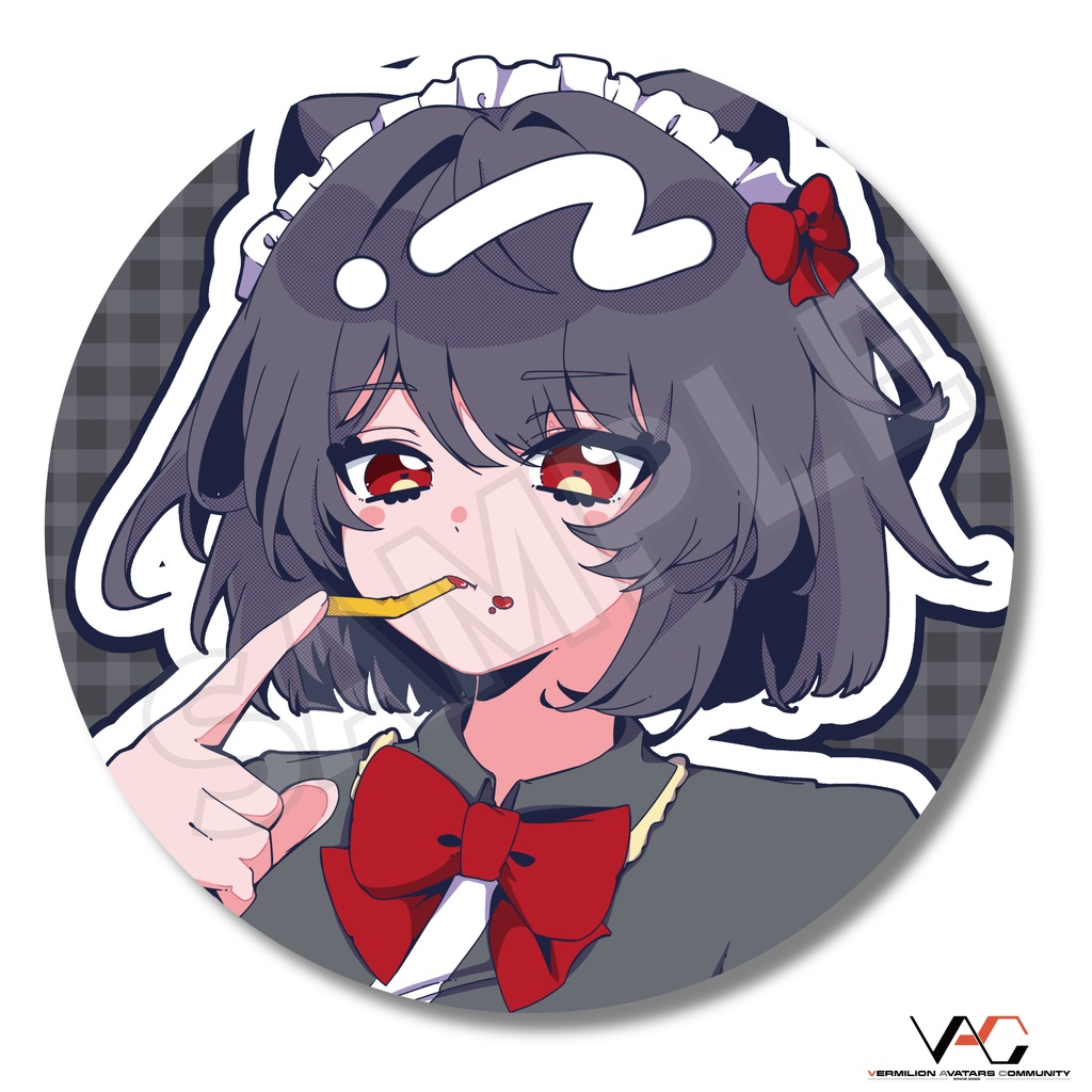 【缶バッジ】BURGER SHOP《VERMILION》【8種セット】