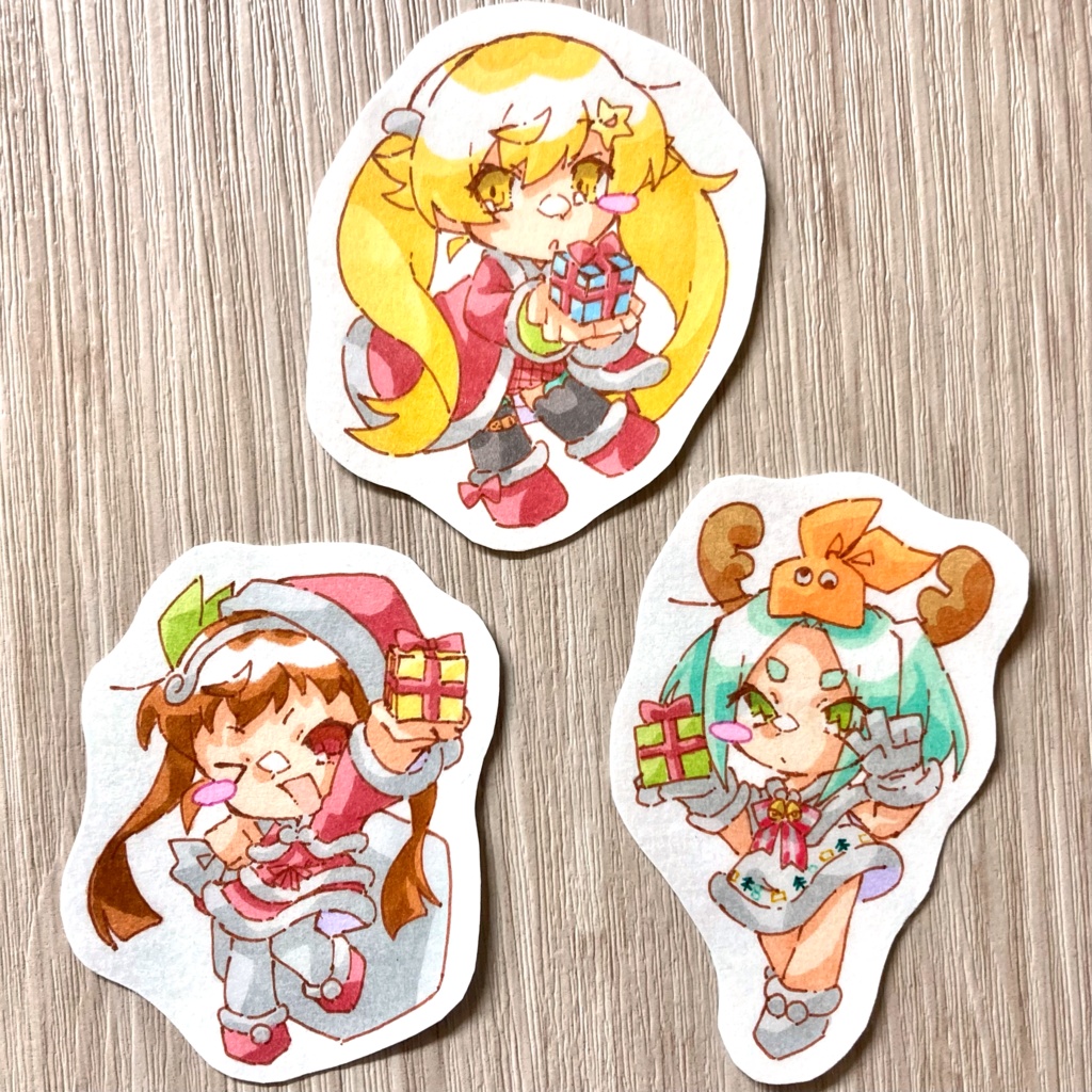 クリスマスステッカーセット