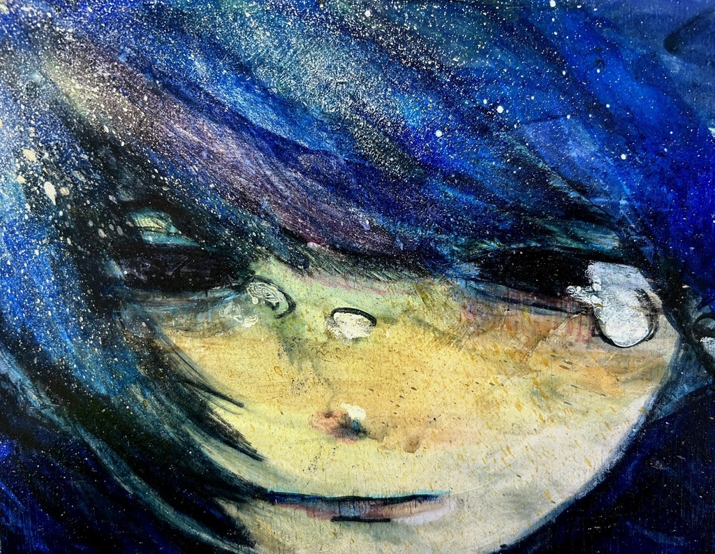 藍色で弁明してみて