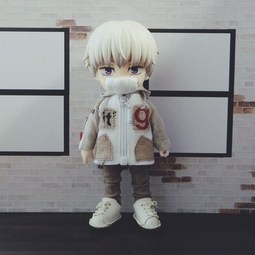 コクーンパーカー(デイホワイトベージュ)