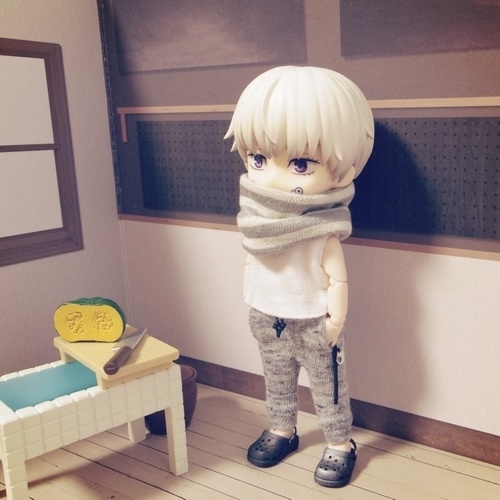 スヌード(フロスティグレー)