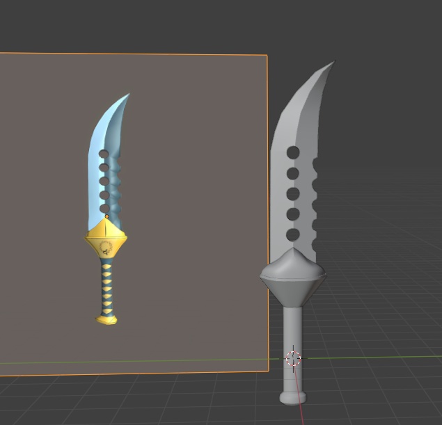 Lostvayne Sword 3D Model (TEXTURED)