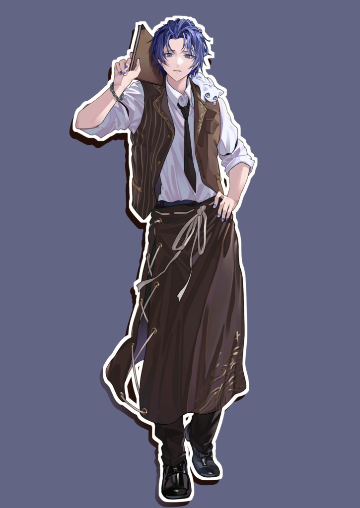 【アクリルスタンド】カフェ店員衣装 小柳ロウ　※1点のみ！