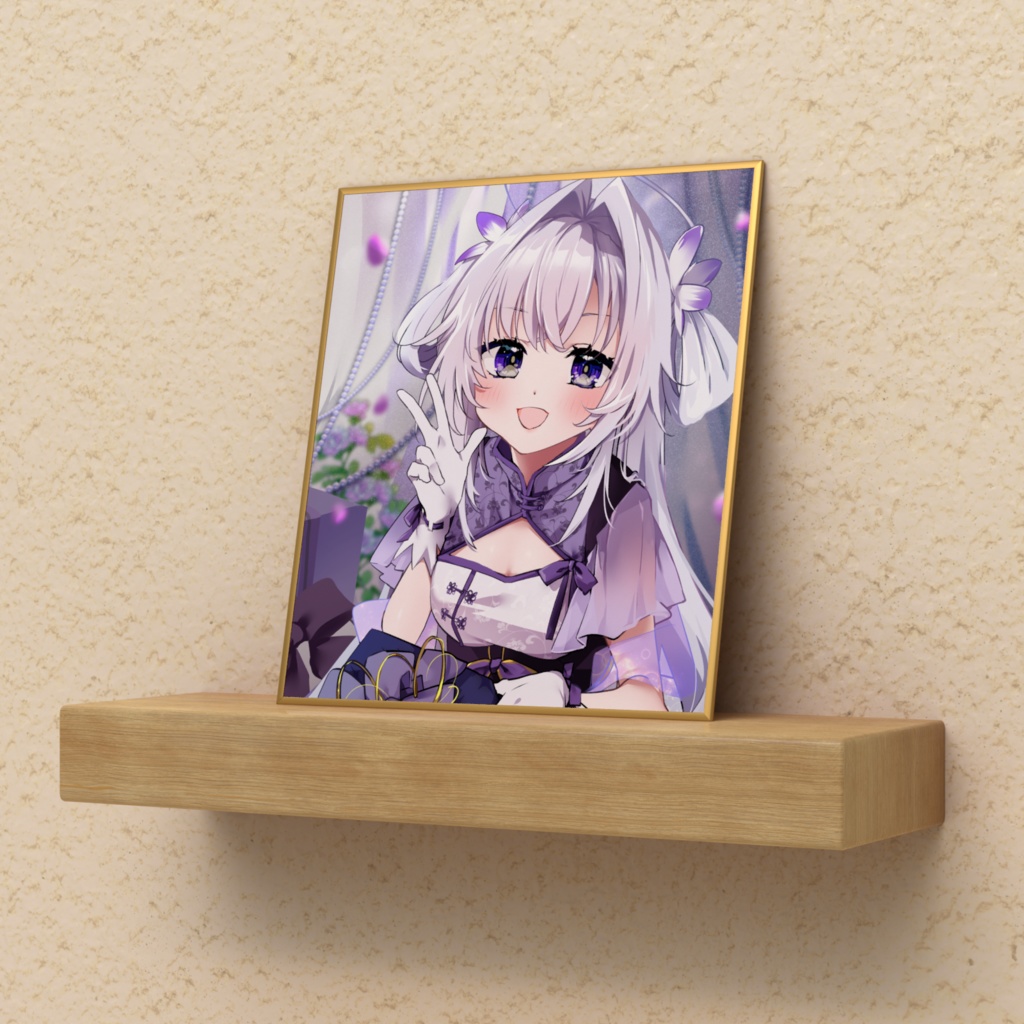 華仙りっか2025Birthday 色紙