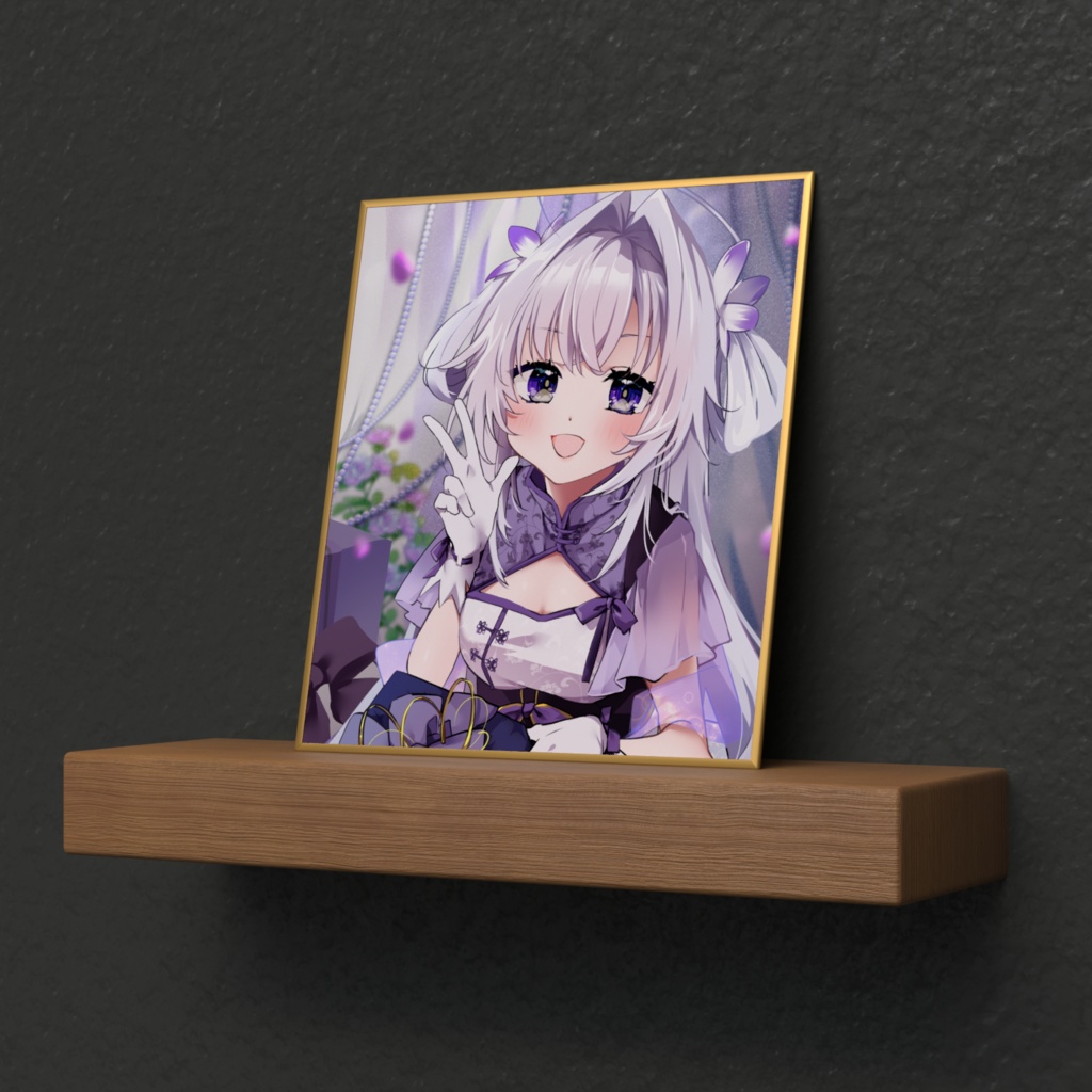 華仙りっか2025Birthday 色紙