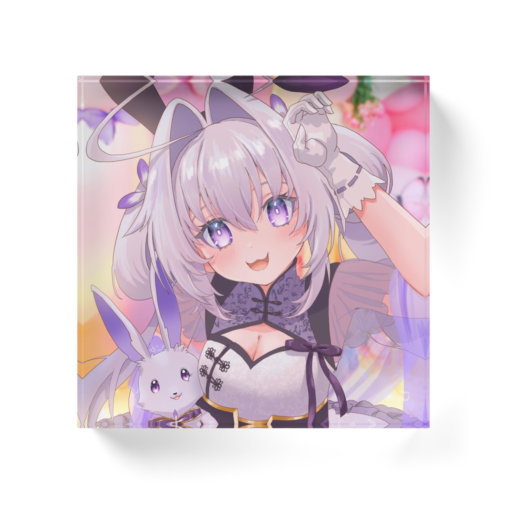 華仙りっか2025Birthday アクリルブロック(パネル開けイラスト)