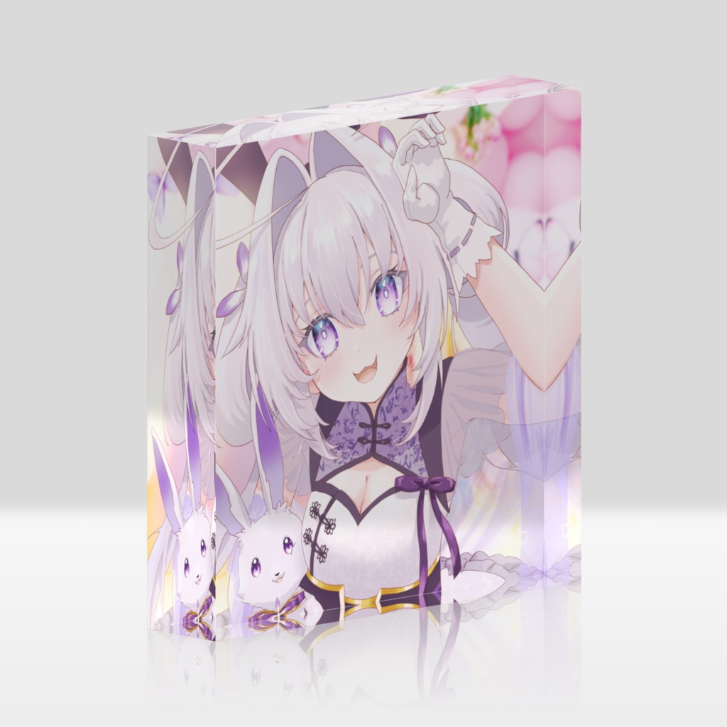 華仙りっか2025Birthday アクリルブロック(パネル開けイラスト)