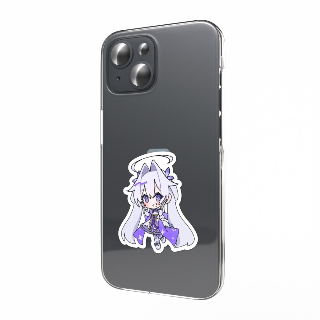 もぐもぐりっかちゃん スマホステッカー