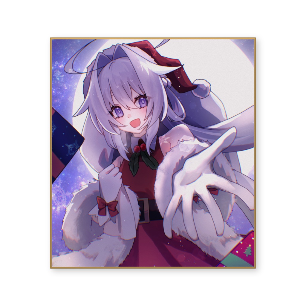 華仙りっか 2025Xmas色紙