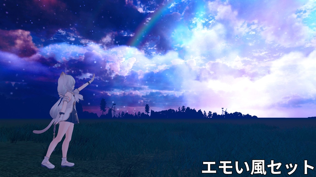 簡単導入&簡単設定!撮影向けポーズセット全47種+ギミック【VRChat】