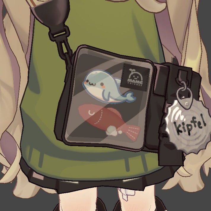 イルカのバッジ【VRChat】