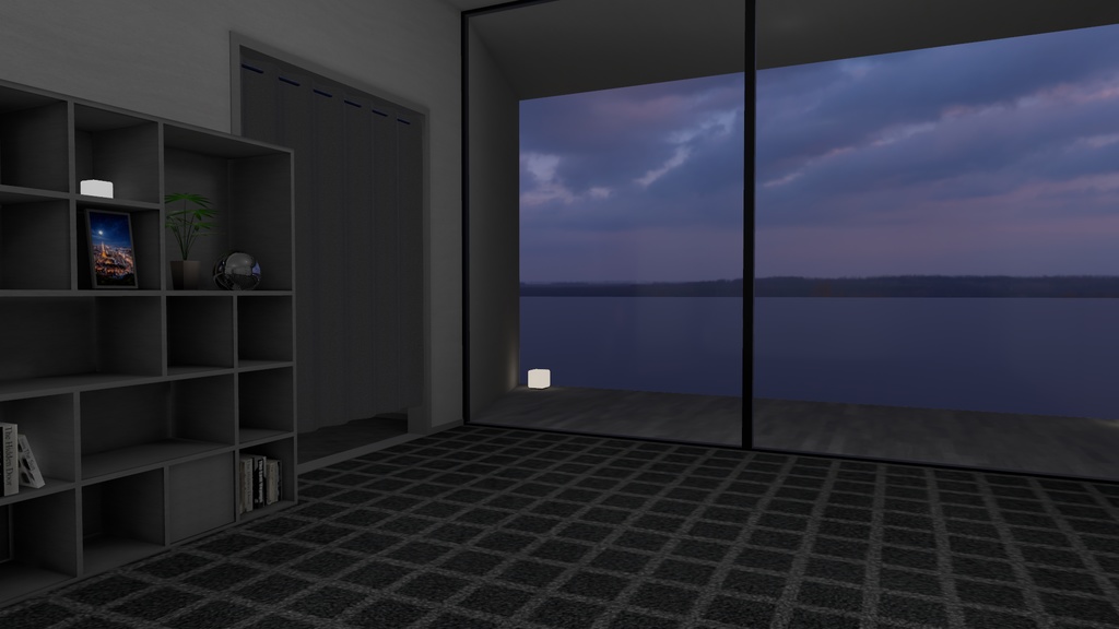 【セール予定】海の見える部屋ワールド「SeaRoomN」【VRChat】