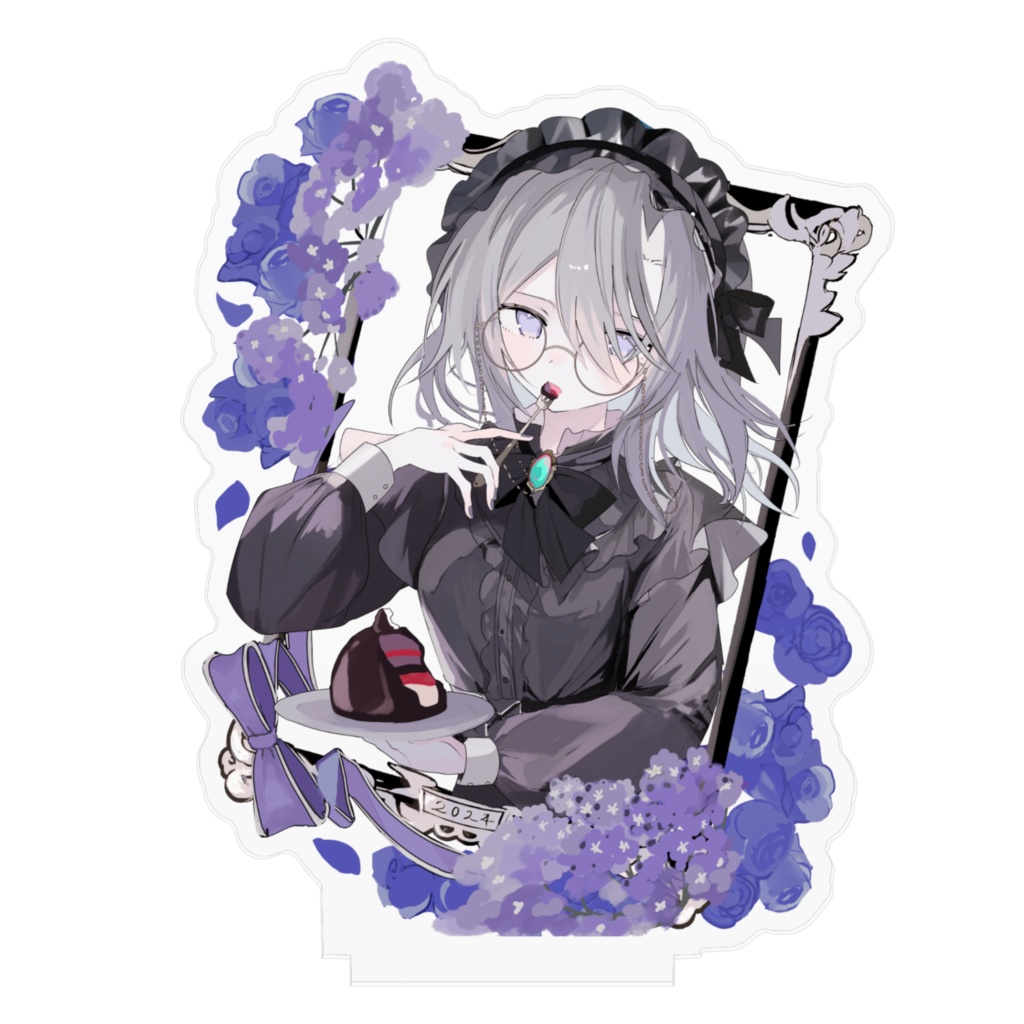 香倉玲衣2周年記念アクリルスタンド 100ⅹ100mm