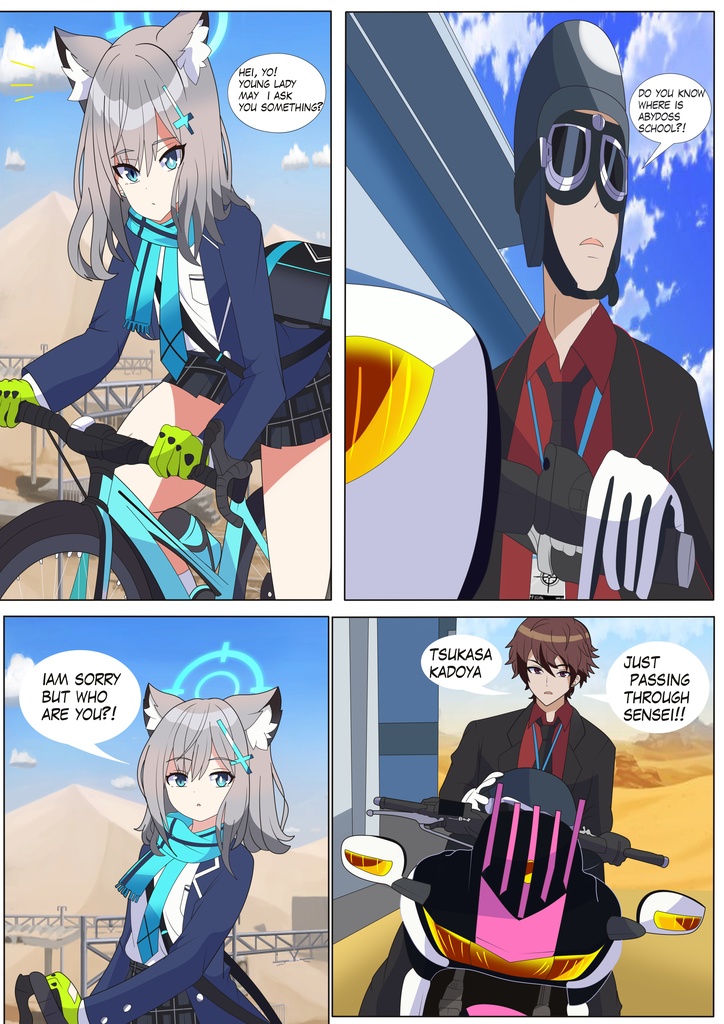 Kamen rider X BlueArchive