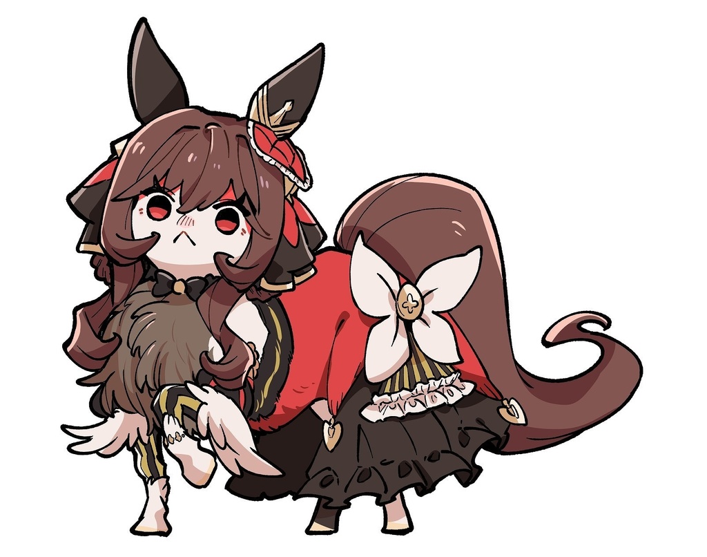 おフスアクリルキーホルダー（台紙無し）