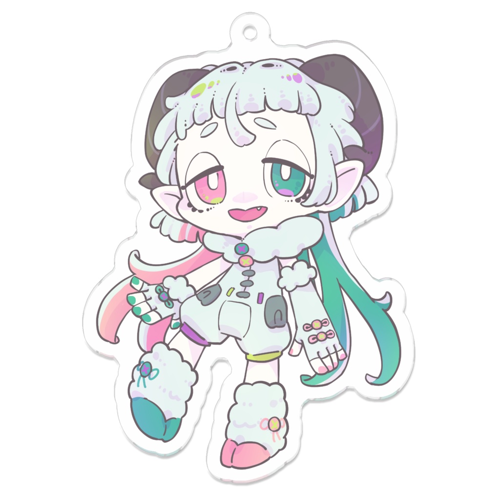 羊ヨナのアクキー