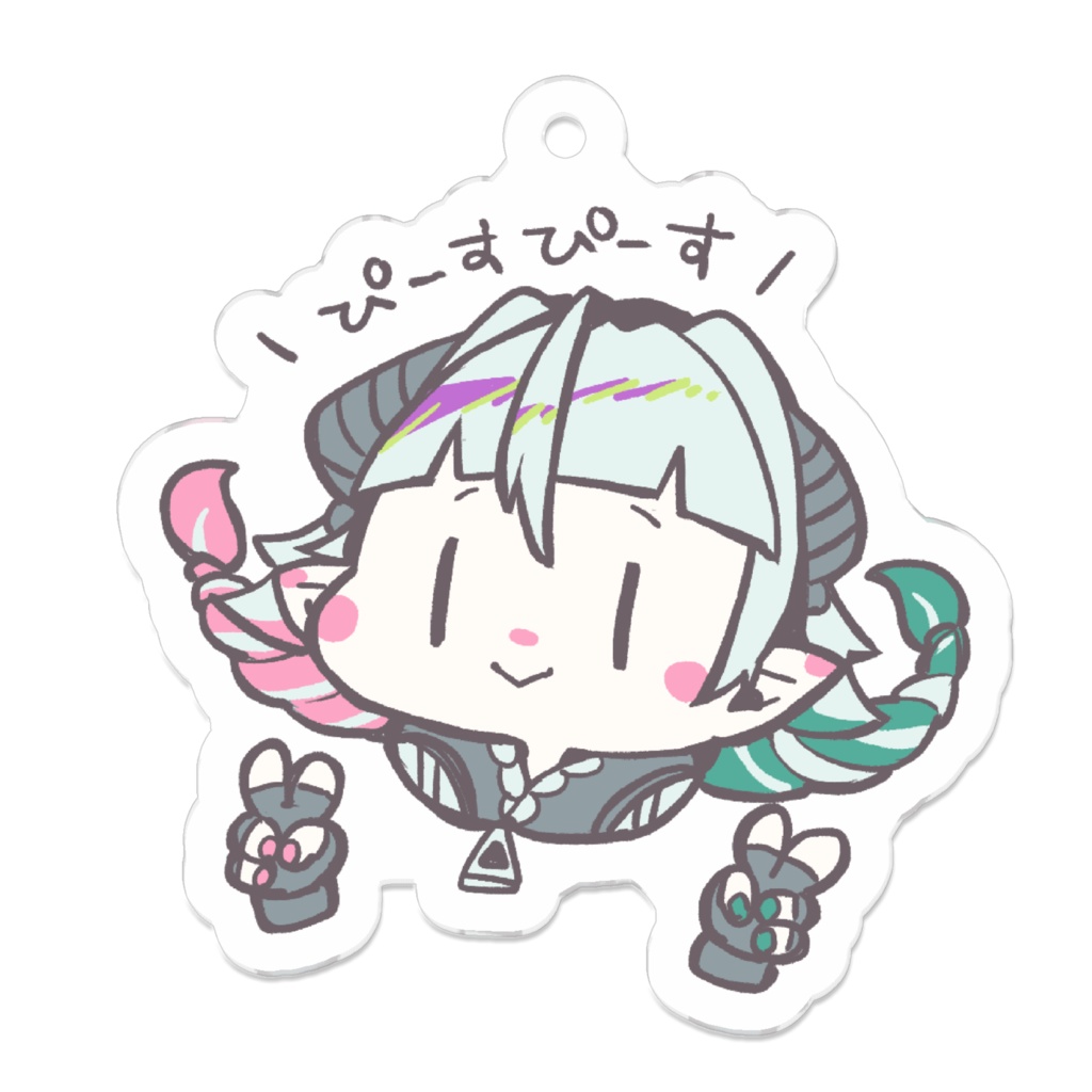 ヨナぴーすのアクキー