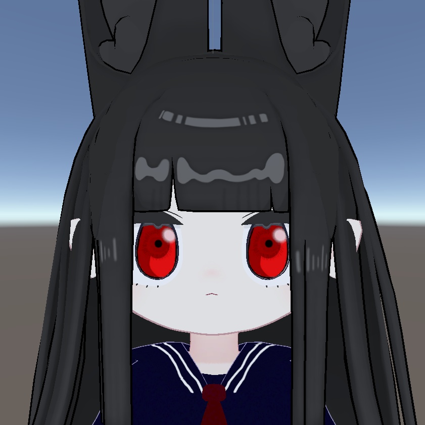 地獄の女の子のアイテクスチャ