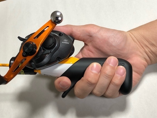 Jackallジャッカル EGG ARMエッグアーム SHORTYショーティ用ベイトリールグリップEGG GRIP(新タイプ用)