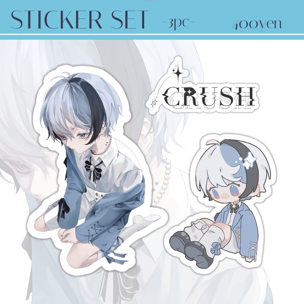 STICKER SET -3pc-