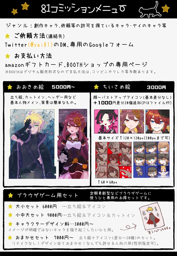 81コミッション窓口