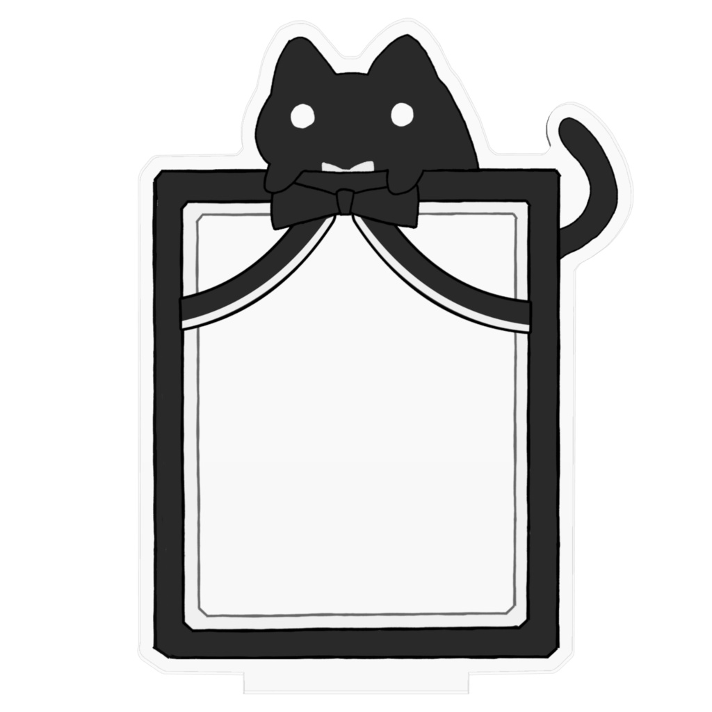 いえいねこの遺影になれるアクリルスタンド