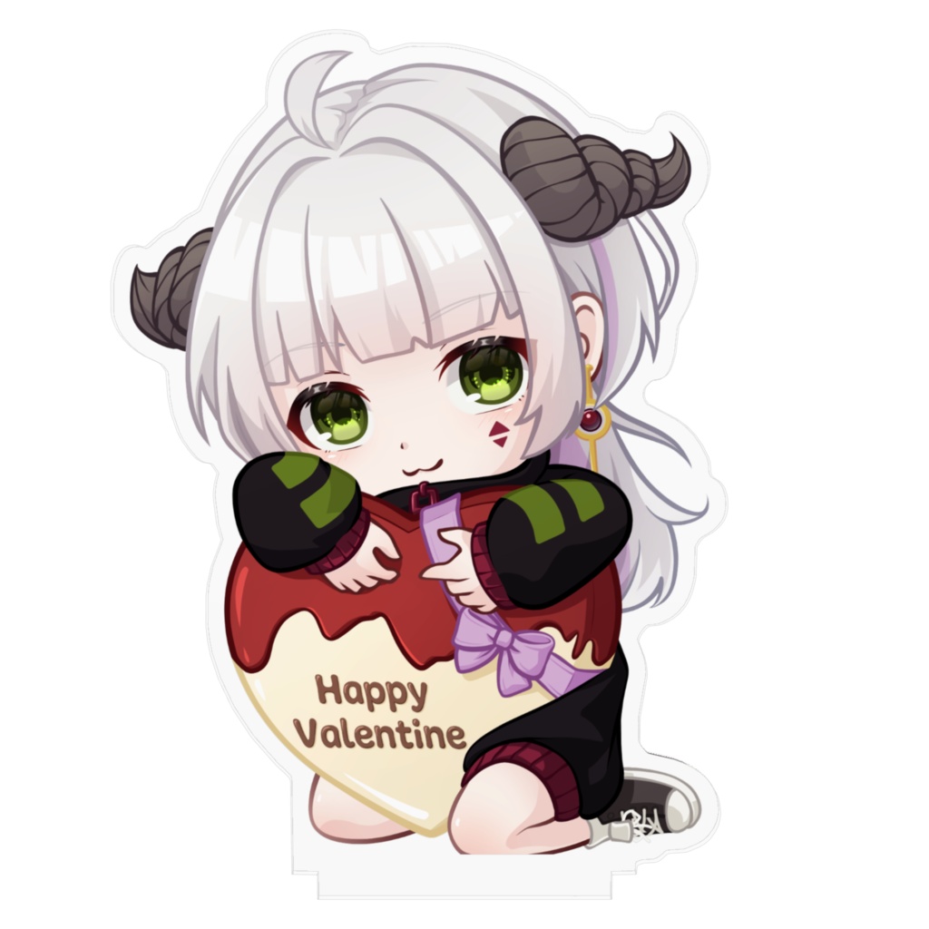 【2024年バレンタイン】ねぎもち アクリルスタンド