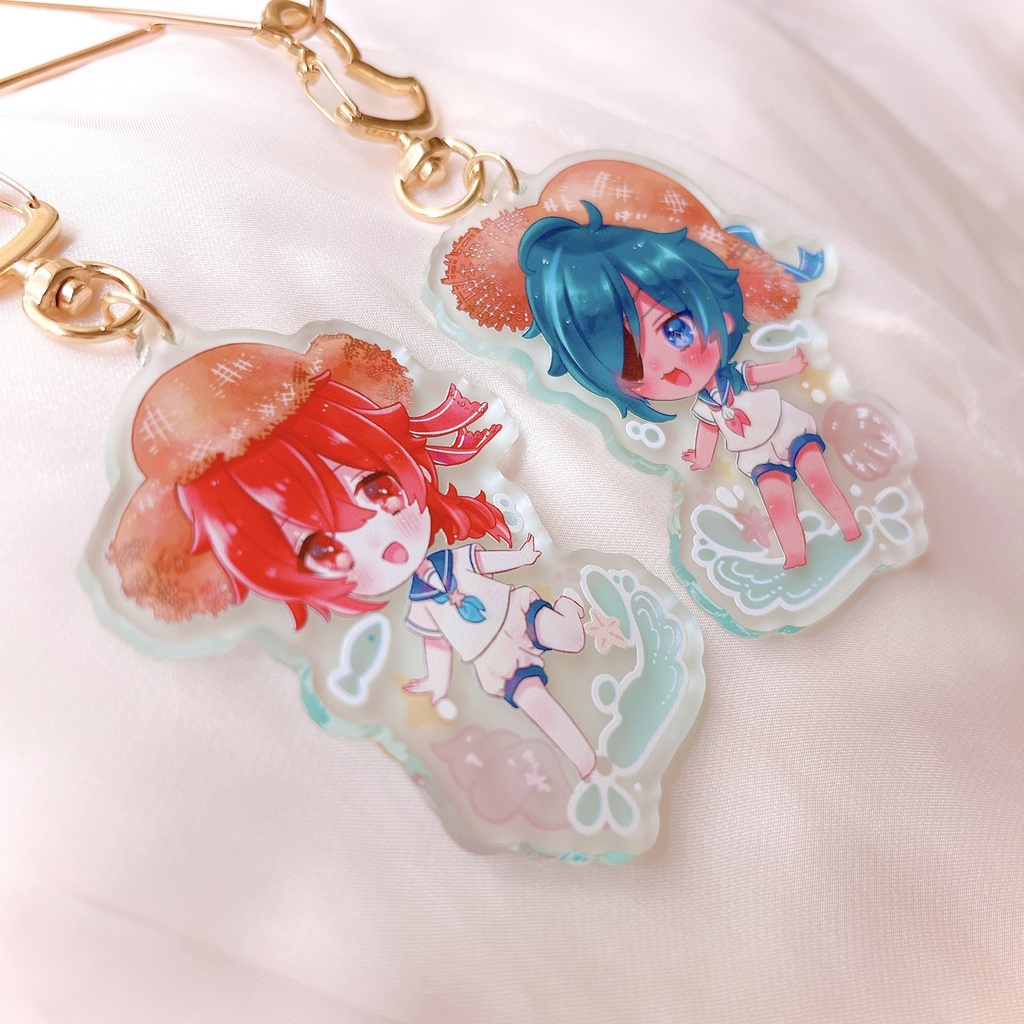 ちびっこ🔥❄️マリンコーデアクキー