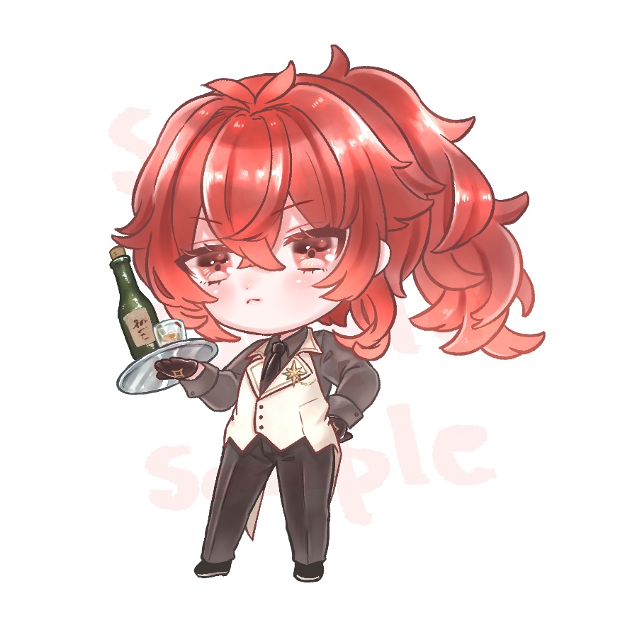 原神 いろいろキャラクターシール