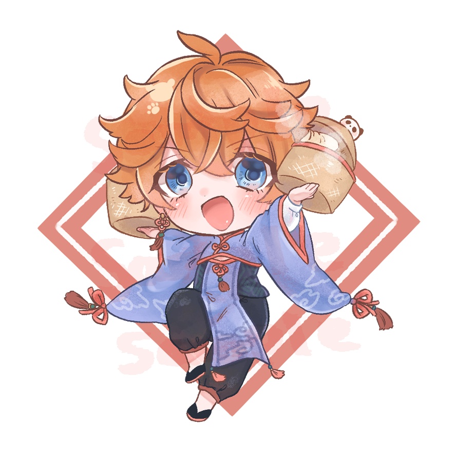 原神 いろいろキャラクターシール