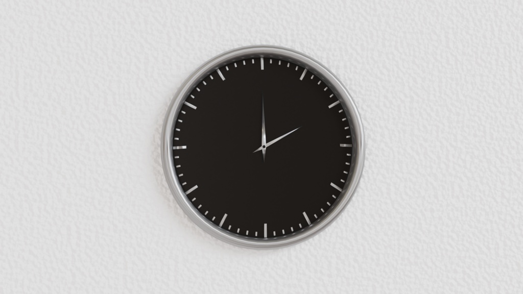 【3Dモデル】時計