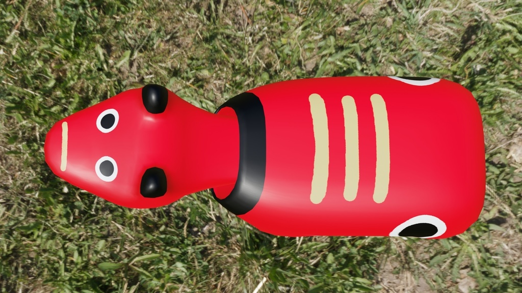 【3Dモデル】あかべこ