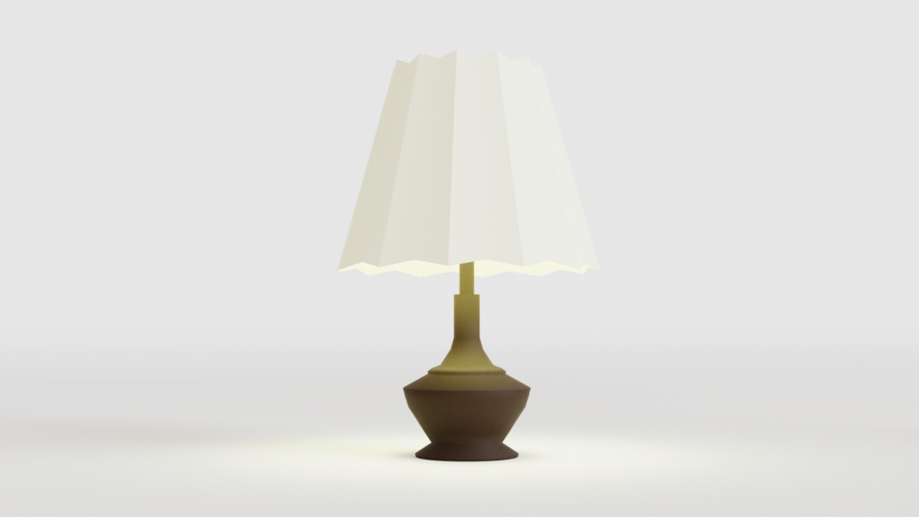 【3Dモデル】ランプ4種セット~卓上ランプ2種、スタンドライト2種~