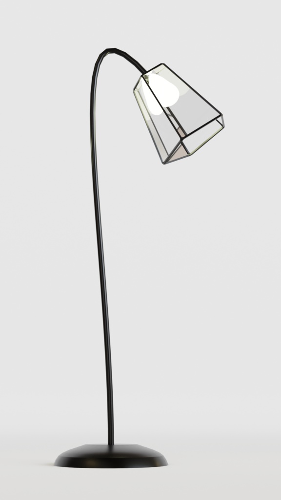 【3Dモデル】ランプ4種セット~卓上ランプ2種、スタンドライト2種~