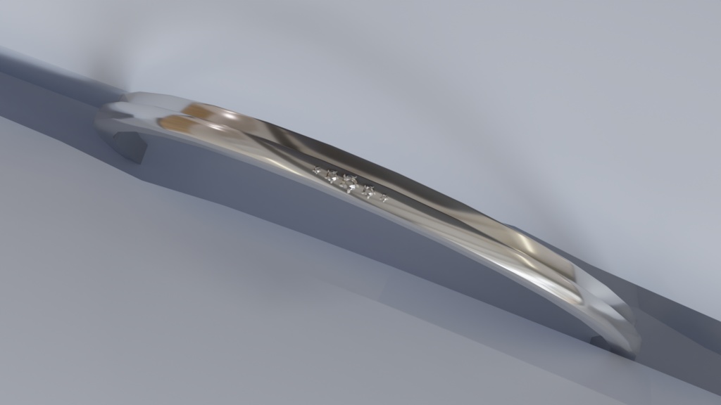 【3Dモデル】指輪&指輪ケース