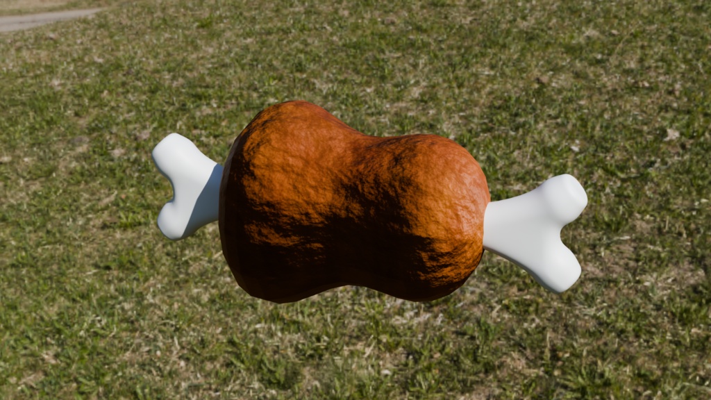 【3Dモデル】まんが肉