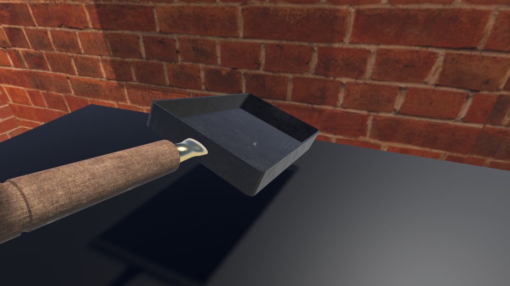 【3Dモデル】焼ける!箸でつかめる!卵焼き(だし巻き卵)