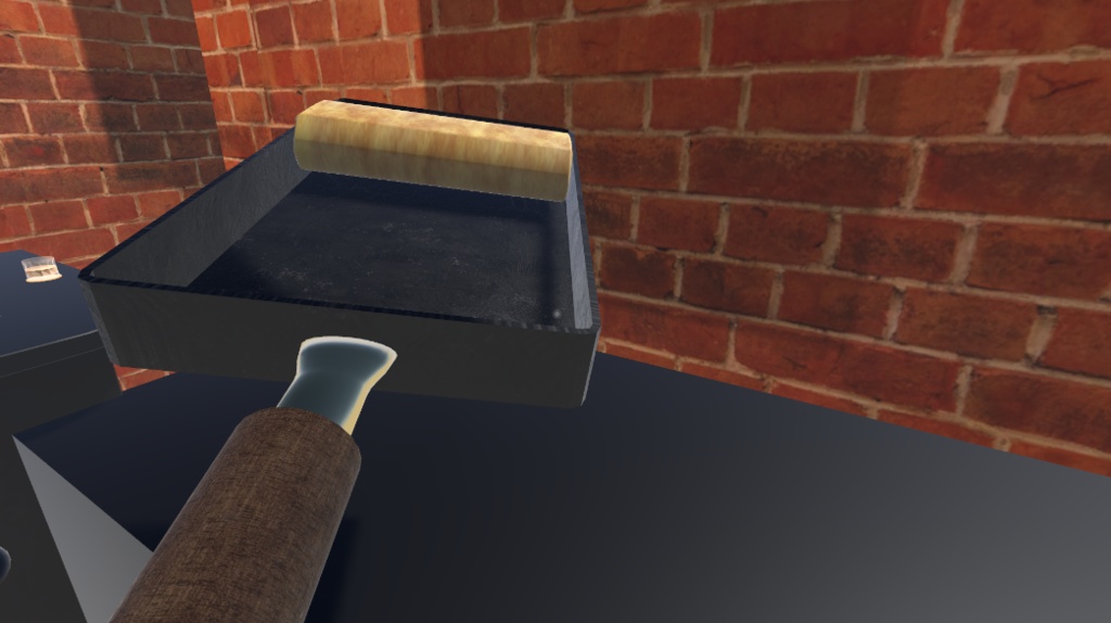 【3Dモデル】焼ける!箸でつかめる!卵焼き(だし巻き卵)