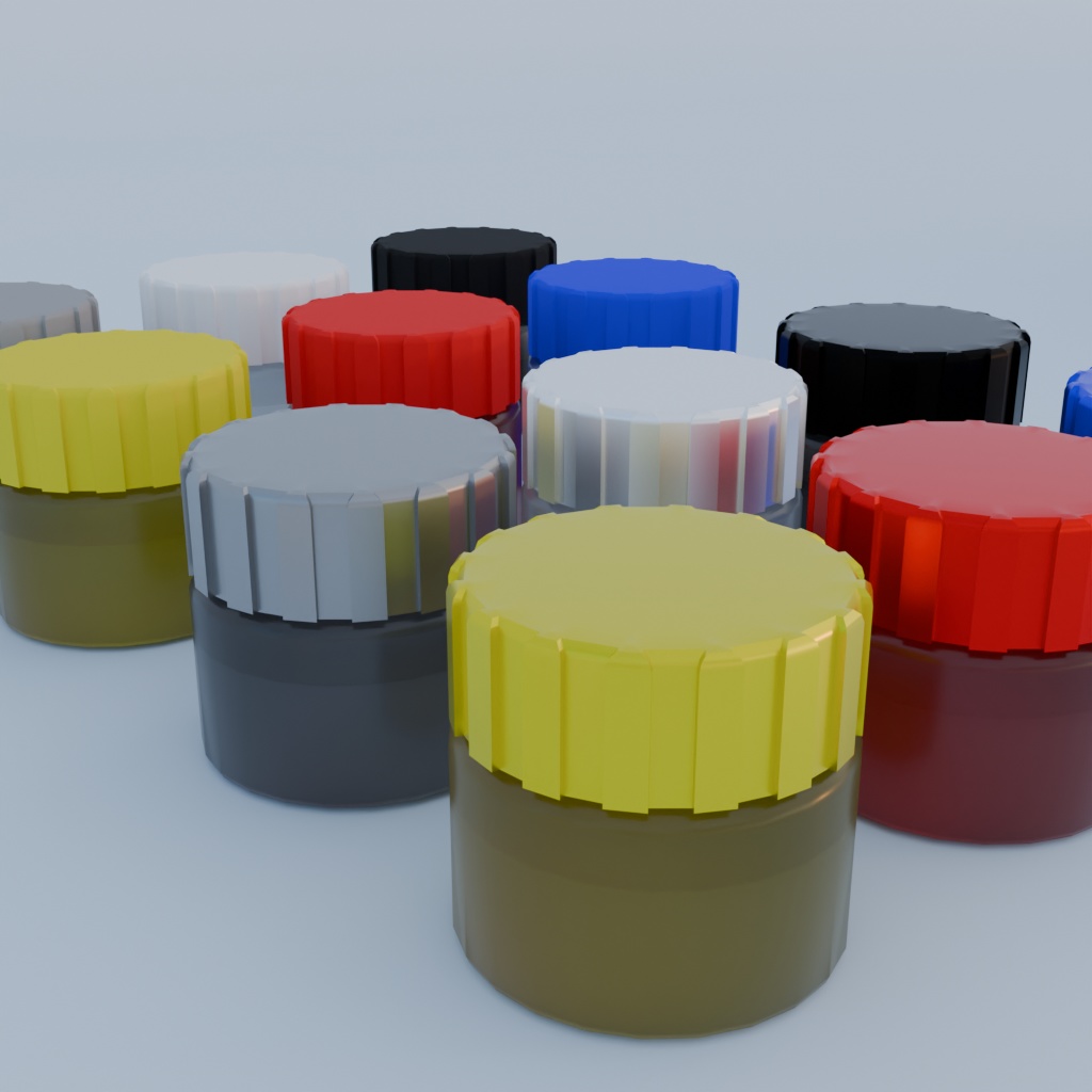 【3Dモデル】好きなカラーで塗装できる!ロボットセット(モデルのみの販売あり)