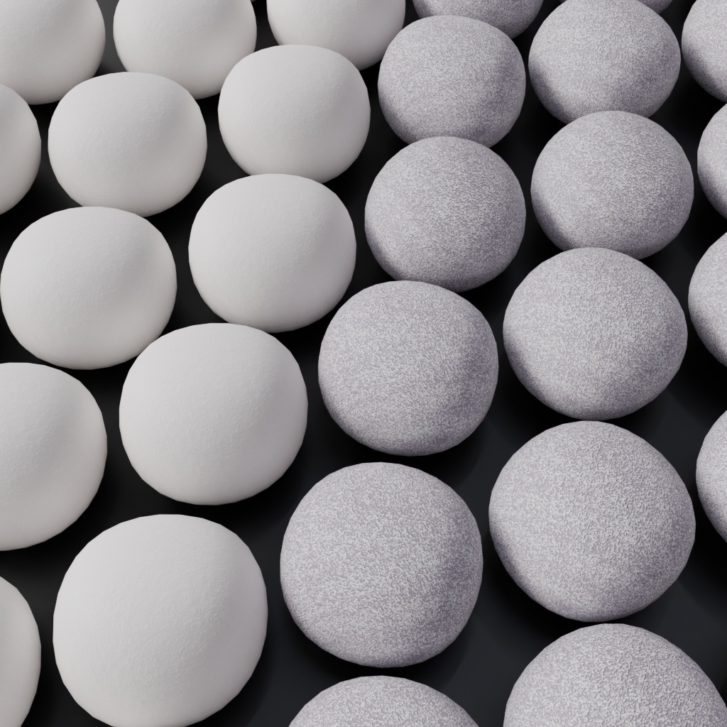 【3Dモデル】フルーツ大福(いちご大福、みかん大福)